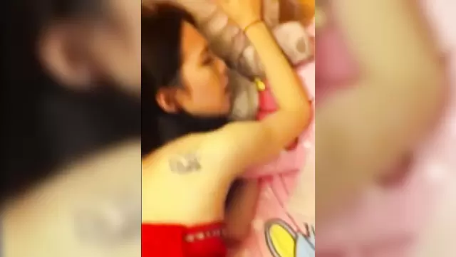 Hairy Asian babe squirts doggystyle and moans