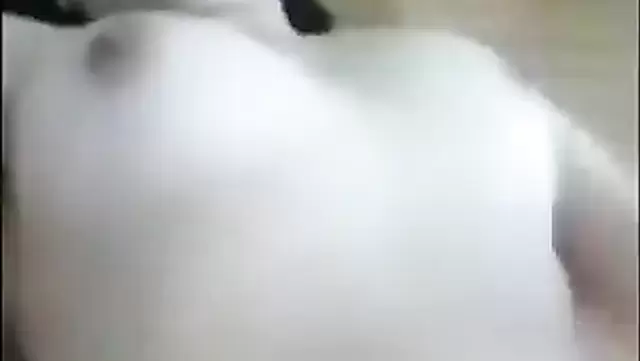 Teen Asian girl gives a sensual pussy rub